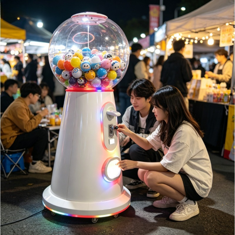 Arcade Vending & Laundry Revenue - Customized Coin Operated Arcade Gacha Vending