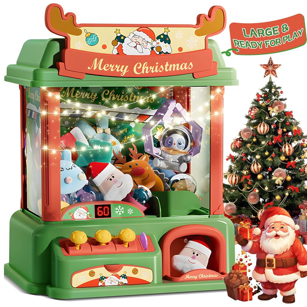 Christmas Claw Machine For Kid - Arcade Vending & Laundry Revenue recension och pris