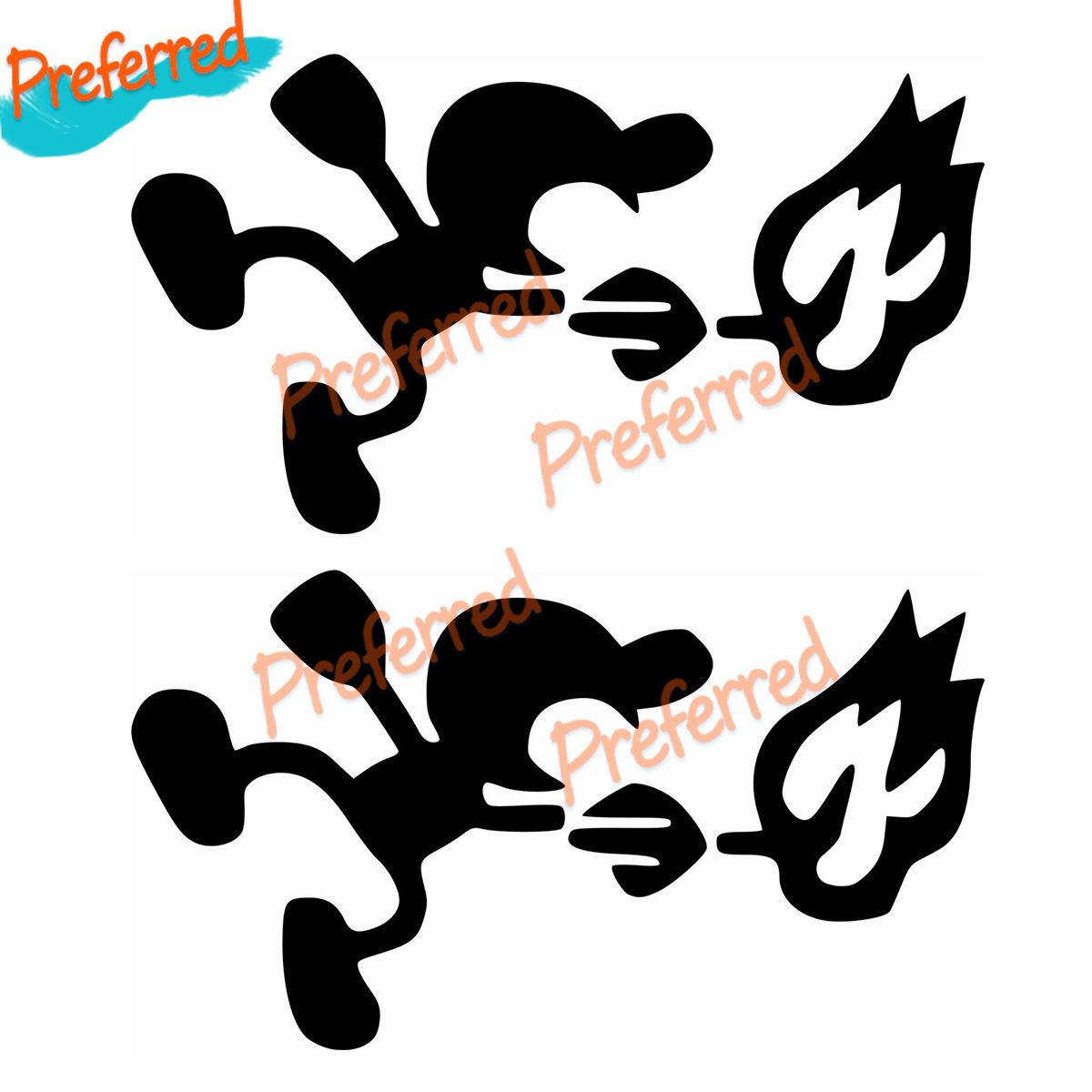 2 X PEGATINA STICKER Mr. GAME  - Arcade X recension och pris