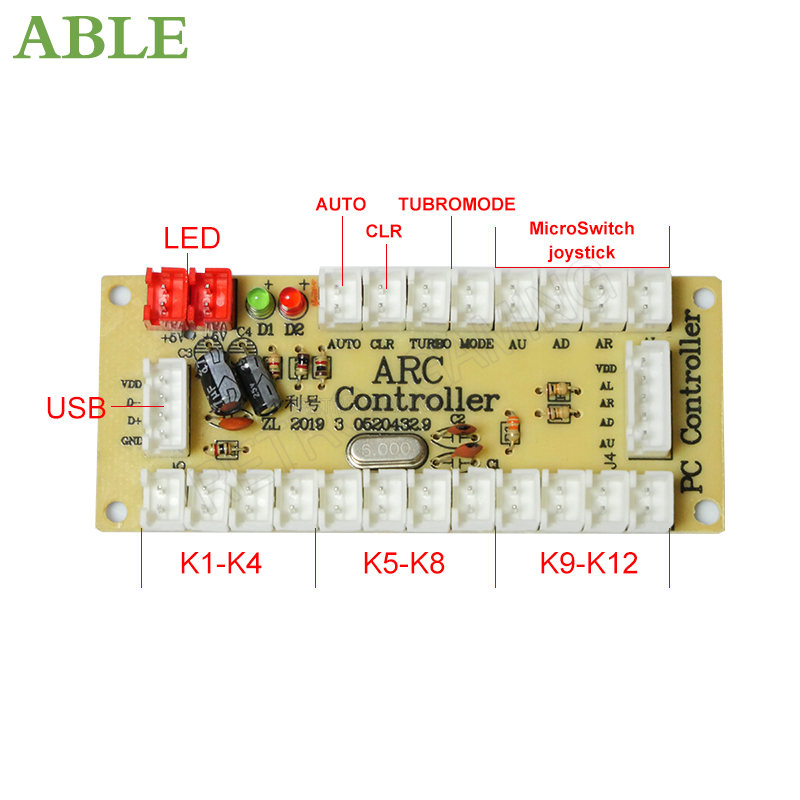 Arcade 2 Player Zero Delay Kit - Arcade Ticket Machine recension och pris