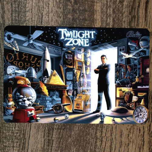 Twilight Zone  Metal Wall Sign - Arcade Games & Vending Llc recension och pris