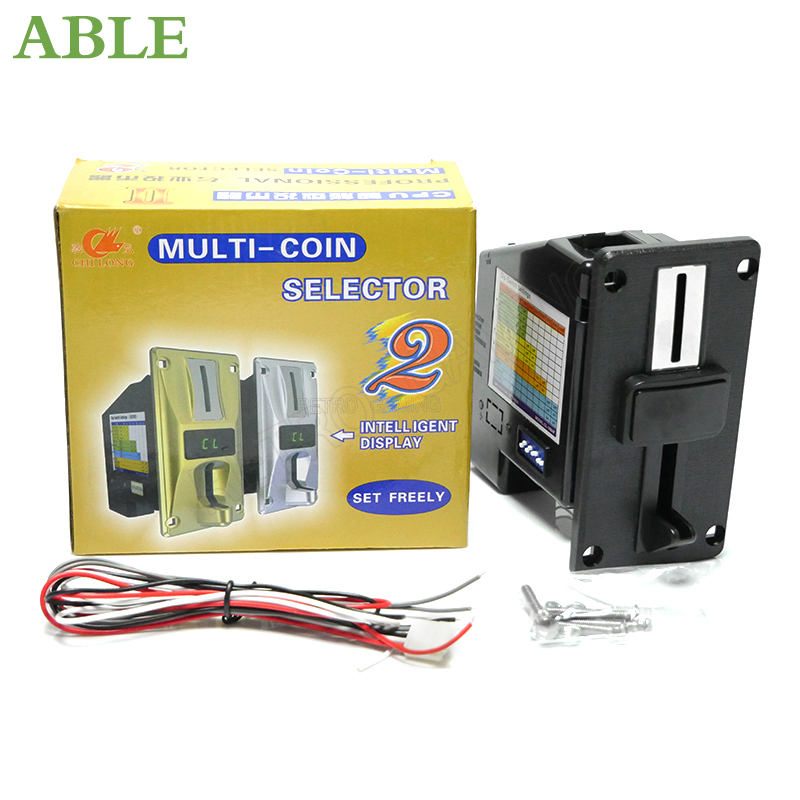 Multi Coin Acceptors Selector  - Arcade Game Vending Machine recension och pris