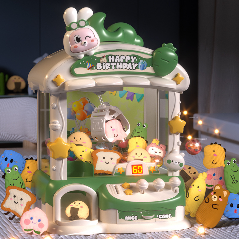 Cartoon Claw Game Machine Rabb - Coin Pusher Machine recension och pris