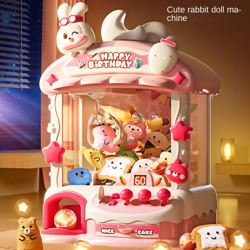 Cartoon Claw Game Machine Rabb - Coin Pusher Machine recension och pris