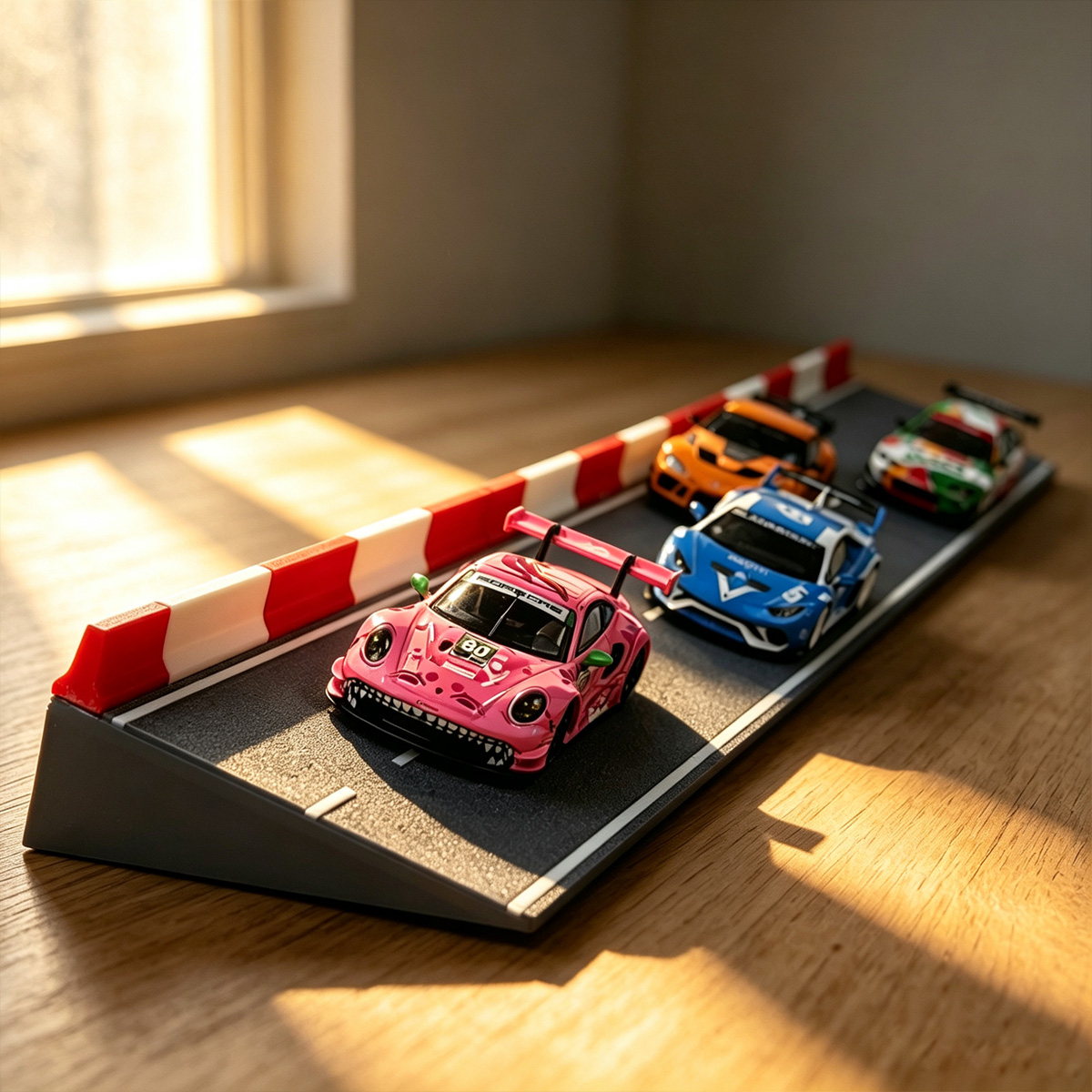 Small Scale Car Model Scene 1  - Racing Arcade Cabinet recension och pris