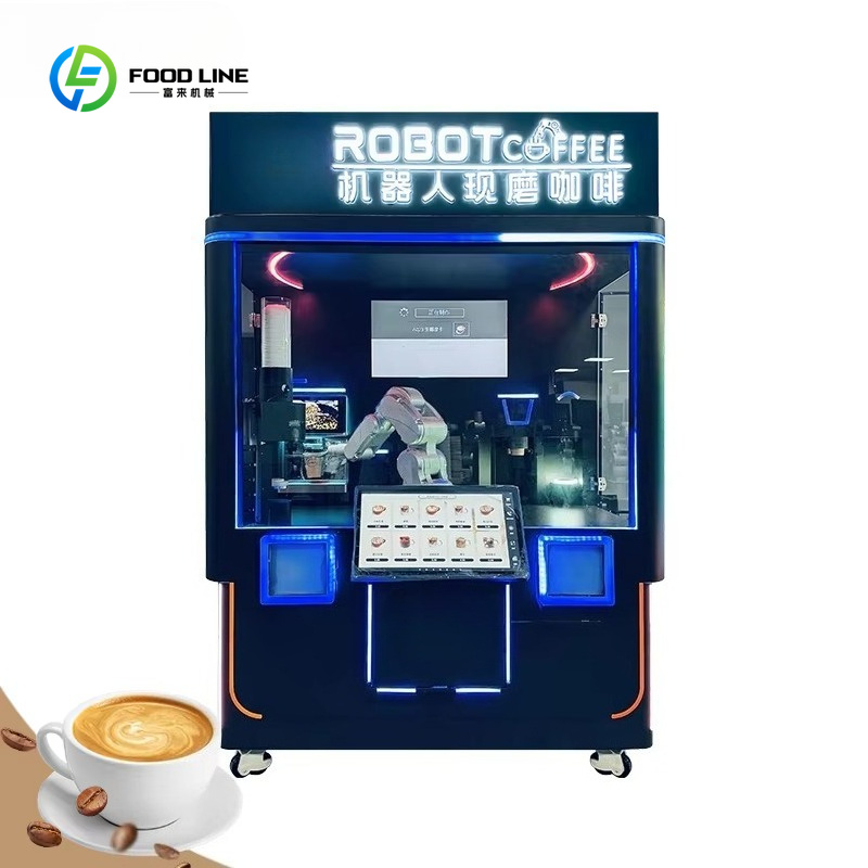 Customized AI Robot Coffee Ven - Arcade Ticket Machine recension och pris