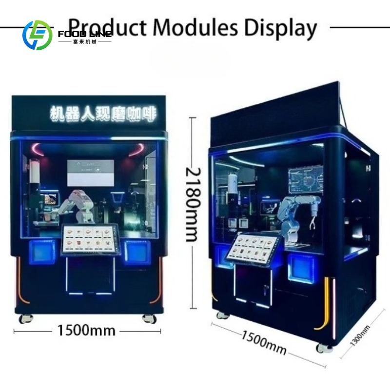 Customized AI Robot Coffee Ven - Arcade Ticket Machine recension och pris