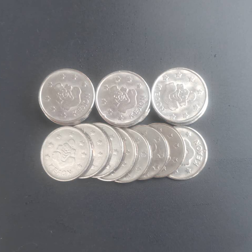 1000pcs 24.2*1.85mm Stainless  - Coin Pusher Machine recension och pris