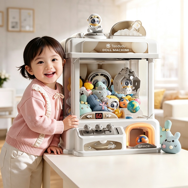 Children Mini Claw Machine Aut - Coin Pusher Machine recension och pris